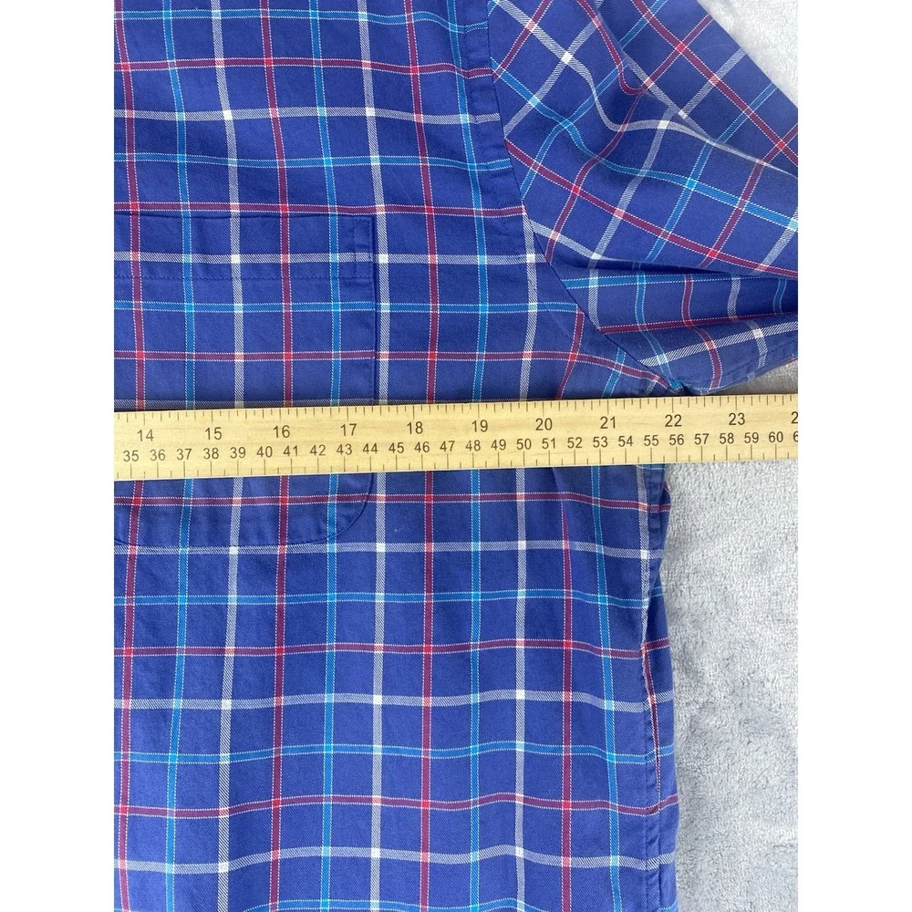 Vineyard Vines Men's Classic Fit Murray Shirt  Large Check Cotton Button Casual‎